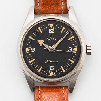 Omega, Railmaster, "Broad Arrow hands".