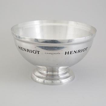 A 'Henriot' champagne cooler.