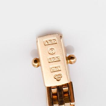 ARMBAND, 18K guld, svenska stämplar, 1977. Vikt ca 19 g.