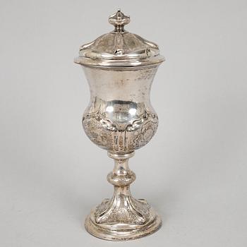 A silver cup, Northern Europe, 19th century.