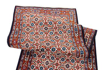 A runner carpet, Moud, x. 295 x 84 cm.