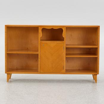 A bookcase with cabinet, AB Gunnars Fabriker, Sävsjö, 1930s/40s.