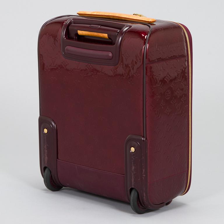 Louis Vuitton, a Monogram Vernis 'Pégase 45', suitcase.
