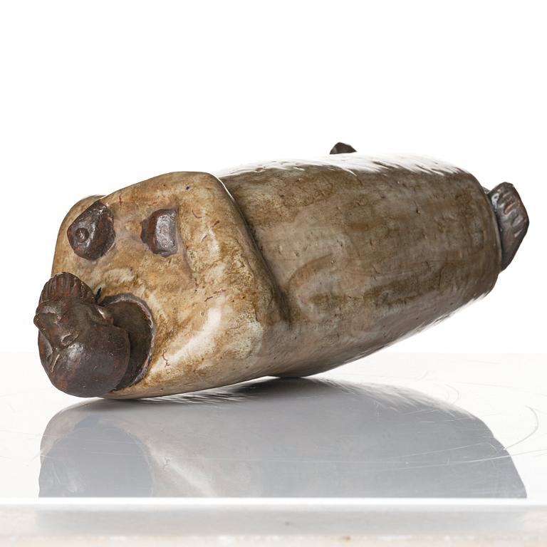 Åke Holm, an "Abraham" stoneware sculpture, Höganäs, Sweden, 1950s.