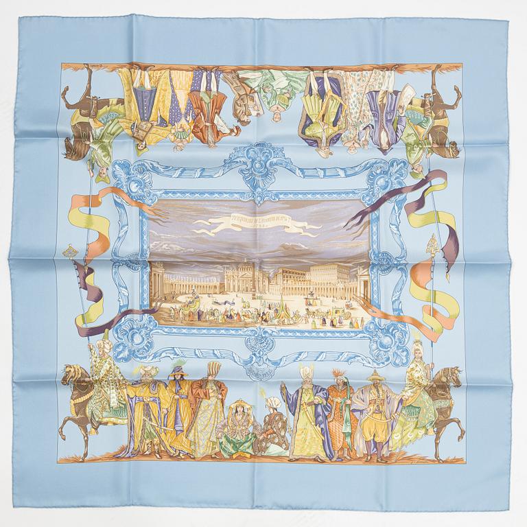 Hermès, scarf, "Turqueries en l'Honneur de Mr de T 1748".