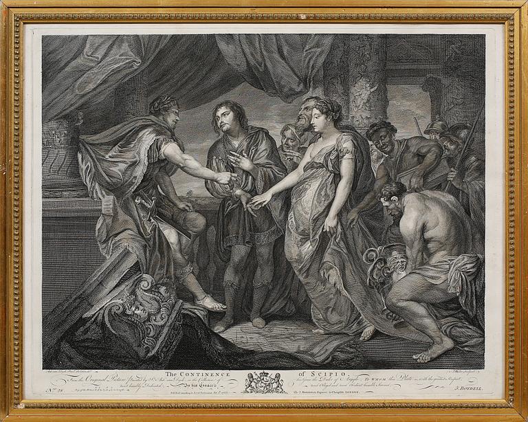 GRAFISKA BLAD, 2 st, sekelskiftet 1800/1900 samt 1800-tal.