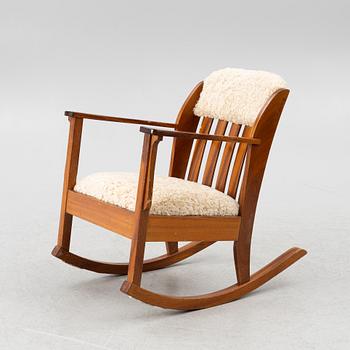 Rocking chair, first half of the 20th century,.