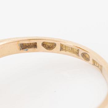 Ring 18K guld med en rosenslipad diamant.