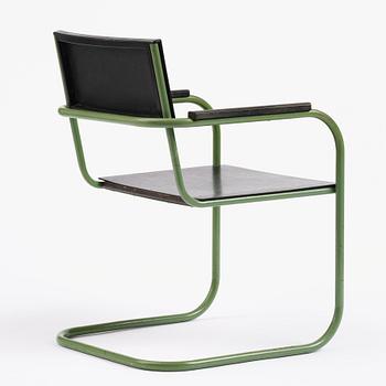 Bröderna Sandbergs Jernmöbelfabrik, armchair, Sandviken, 1930s-40s.