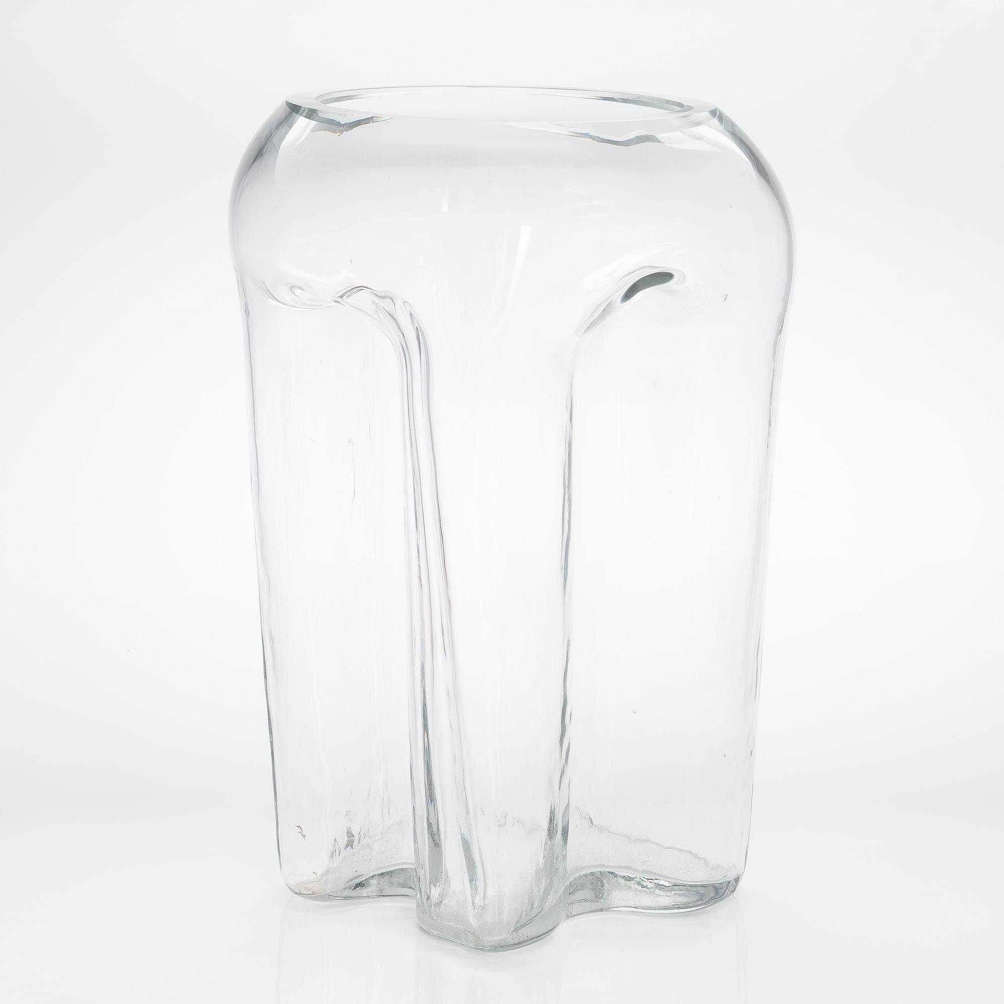 Alvar Aalto, vas, osignerad Iittala 1960-tal.