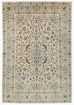 Carpet, Keshan, approx. 405 x 275 cm.
