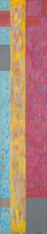 Kristiina Ketola, oil on canvas, signed and dated -94.