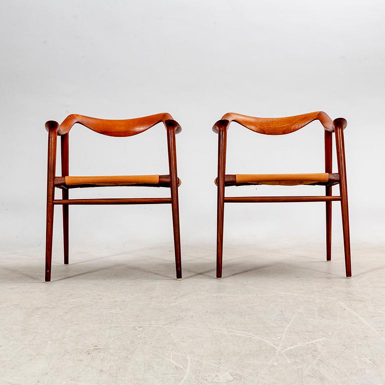 Rolf Rastad & Adolf Relling, fåtöljer, ett par, "Bambi", Norge 1950-60-tal.