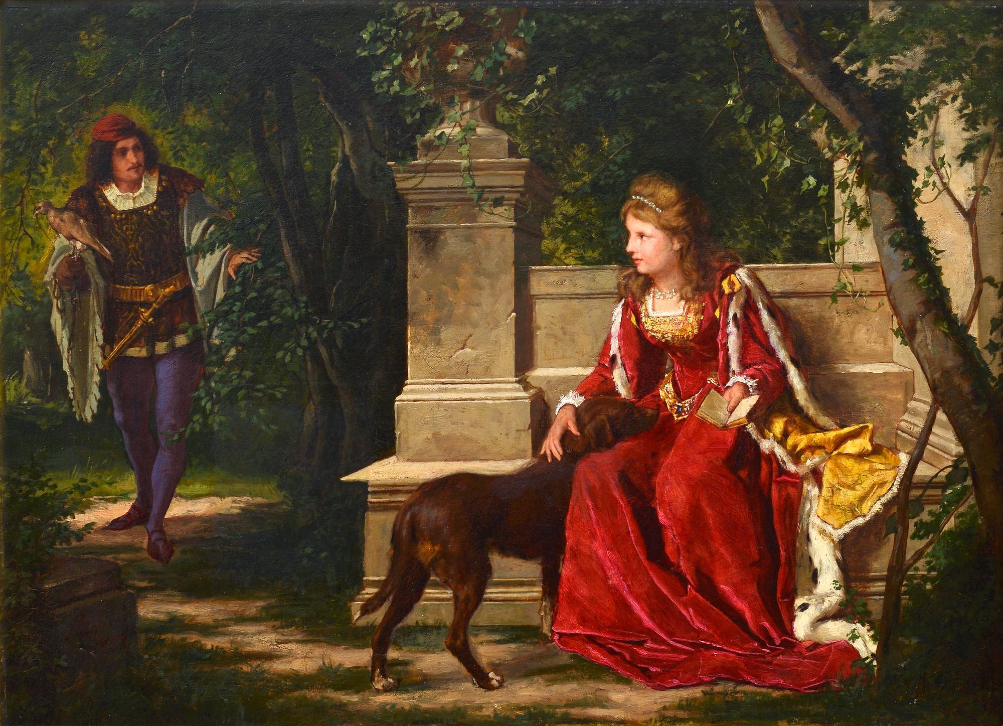 Ernst August Röhling, ROMANTIK I PARKEN.