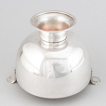 Karl Wojtech, a silver plated bowl, circa 1925.