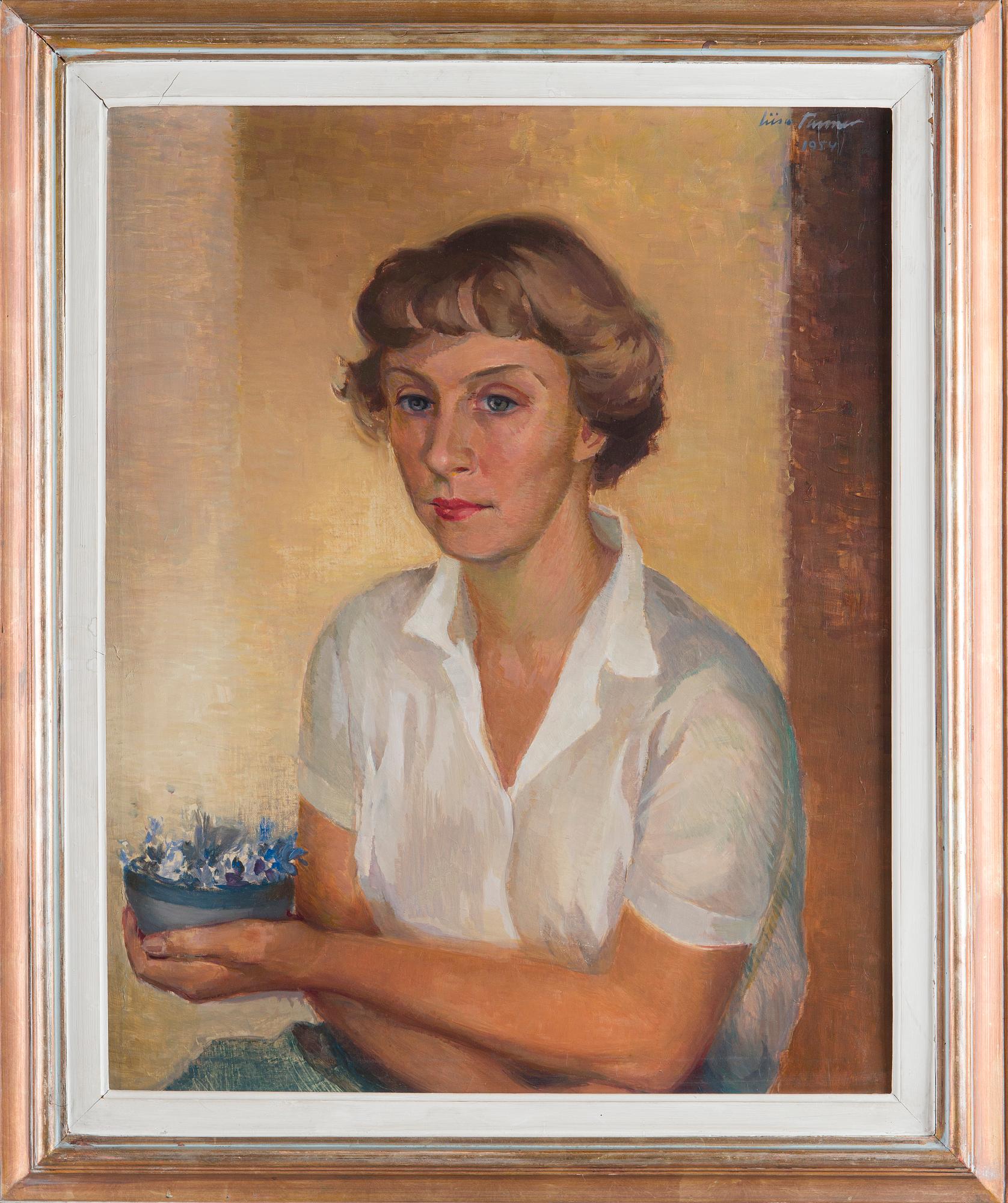 Liisa Tanner, Porträtt av en kvinna.