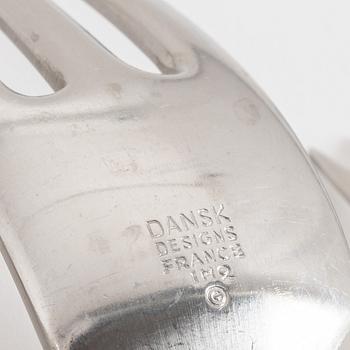 A Danish steel cutlery, Jens Harald Quistgaard, Dansk Designs France IHQ (74 pieces).