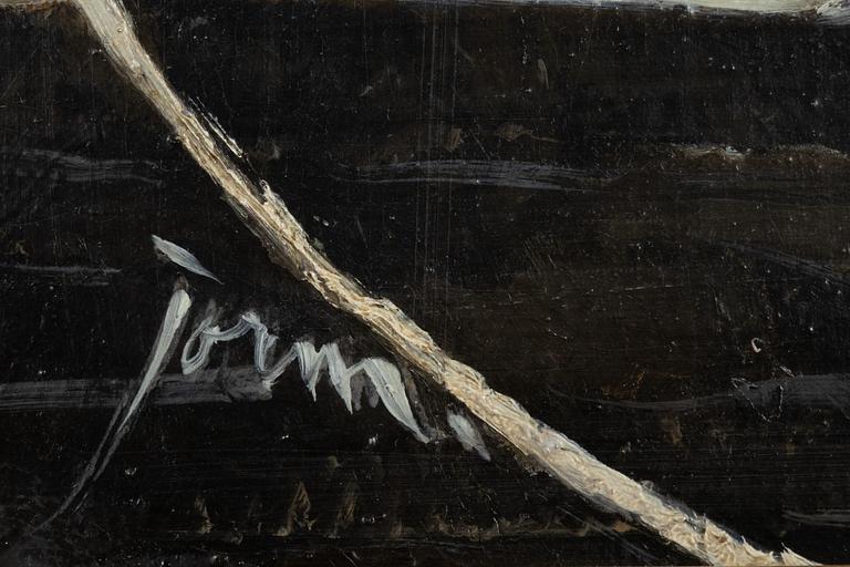 Arvid Jorm, oil on canvas, signed. Signed and dated Paris 1927 verso.