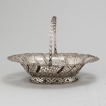 Richard Meach, konfektkorg, silver, London 1767.