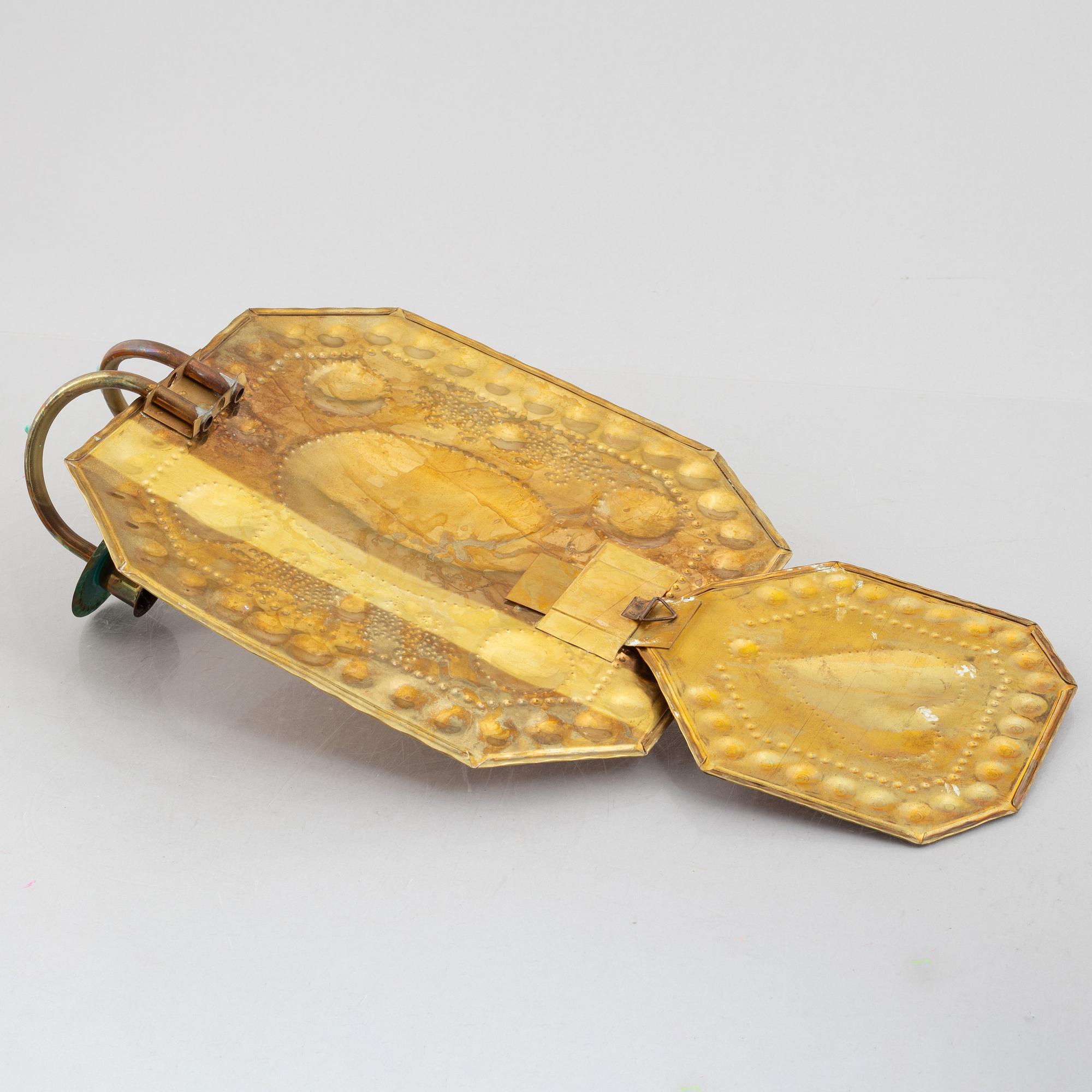 A pair of wall sconces, Baroque style, 20th century.