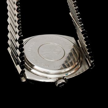 HERRARMBANDSUR, Jaeger LeCoultre Master-Quartz. 1970-tal.