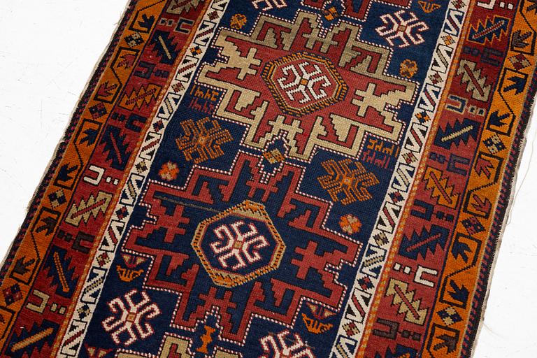 A Soumak rug, Eastern Caucasus, 245 x 105 cm.