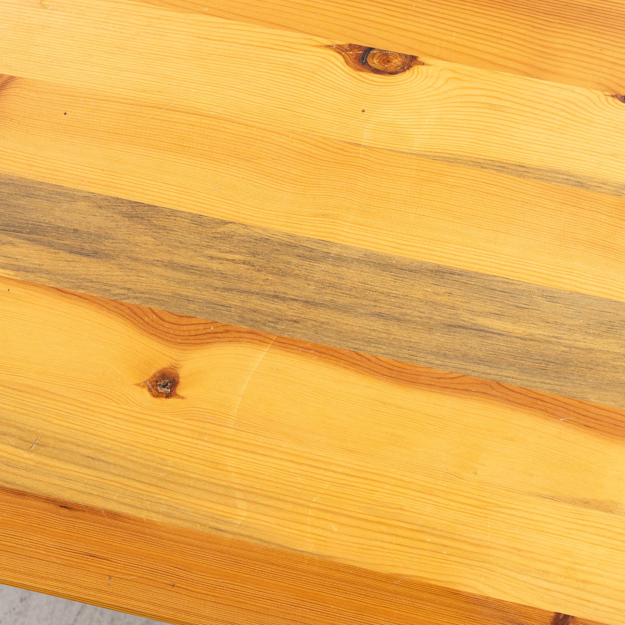 Coffee table, pine, Stockholms Träinrednings AB (Trä-Inn), 1970s.