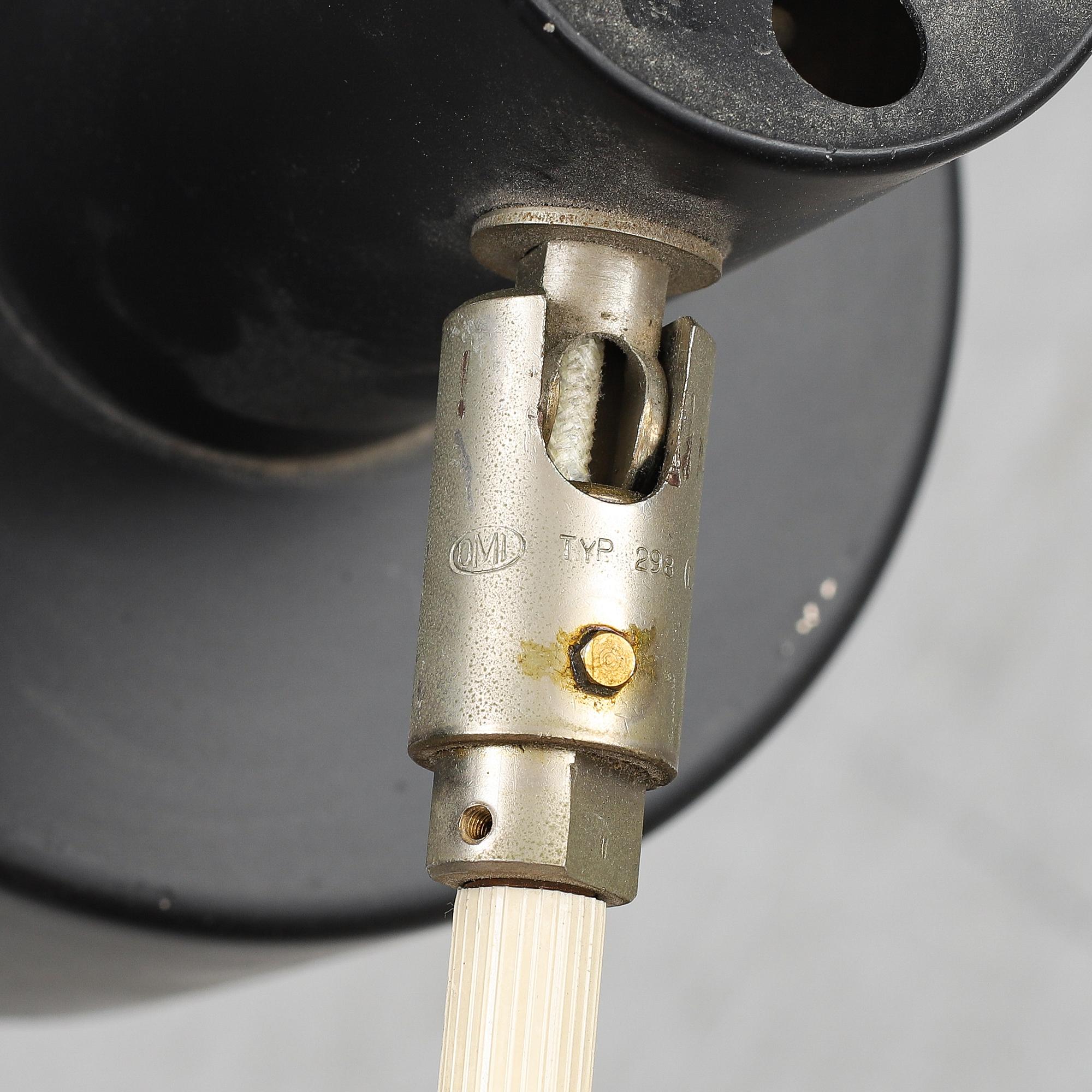 Three Omi wall lights, Denmark, 1960's.