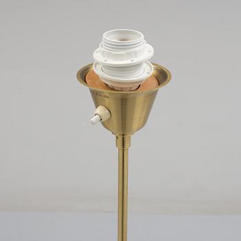 A teak standard light from AB Armaturhantverk, Göteborg, 1950's/60's.