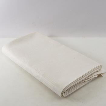 Tablecloths 3 pcs mid-20th century damask.