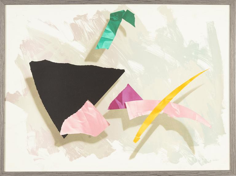 Yrjö Edelmann, färglitografi, signerad 135/150.