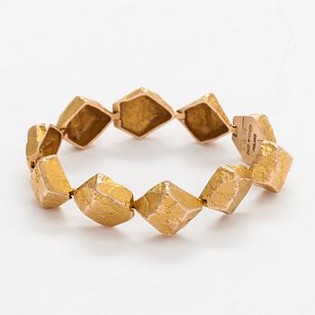 Björn Weckström, rannekoru, "Koskikivet", 14K kultaa.