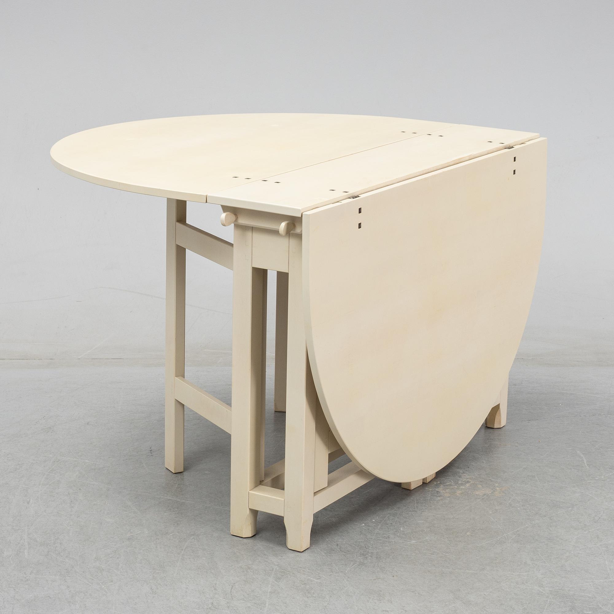 A 'Bergslagen' gate leg table from IKEA, 1990's.