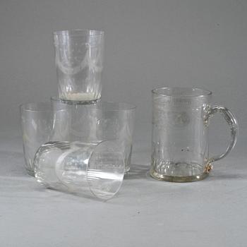 GLAS, 5 + 1 delar, 1800-tal.