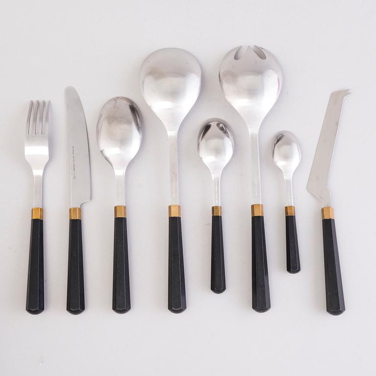 NANNY STILL 49-piece set of Kaleva cutlery for Hackman, Finland. Model designed in 1976.