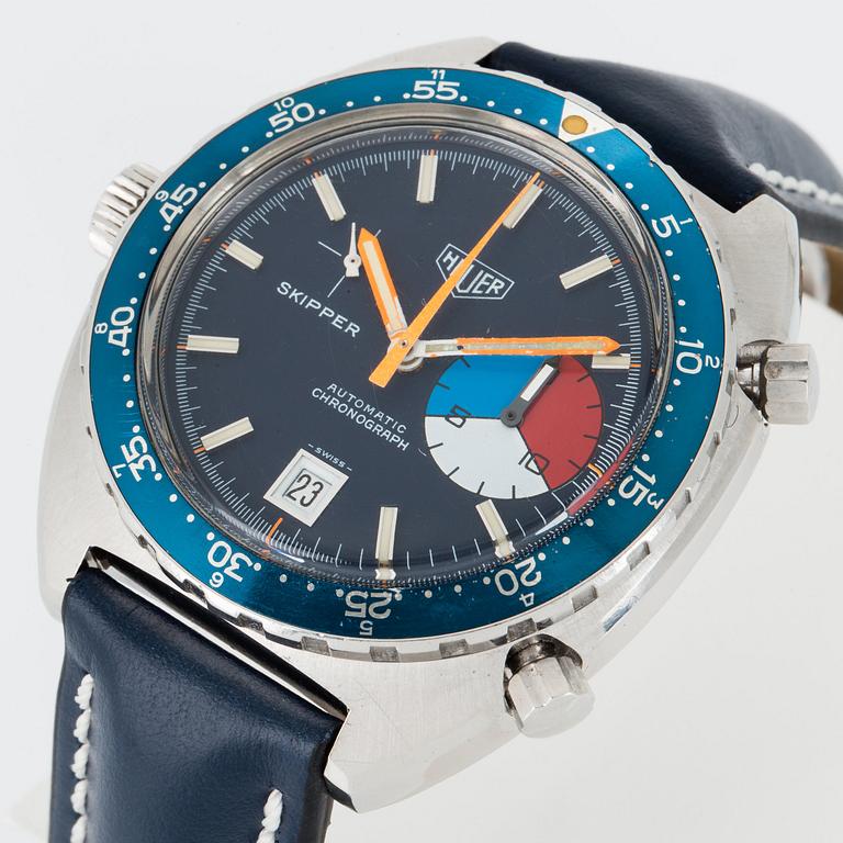 HEUER, Skipper, kronograf.