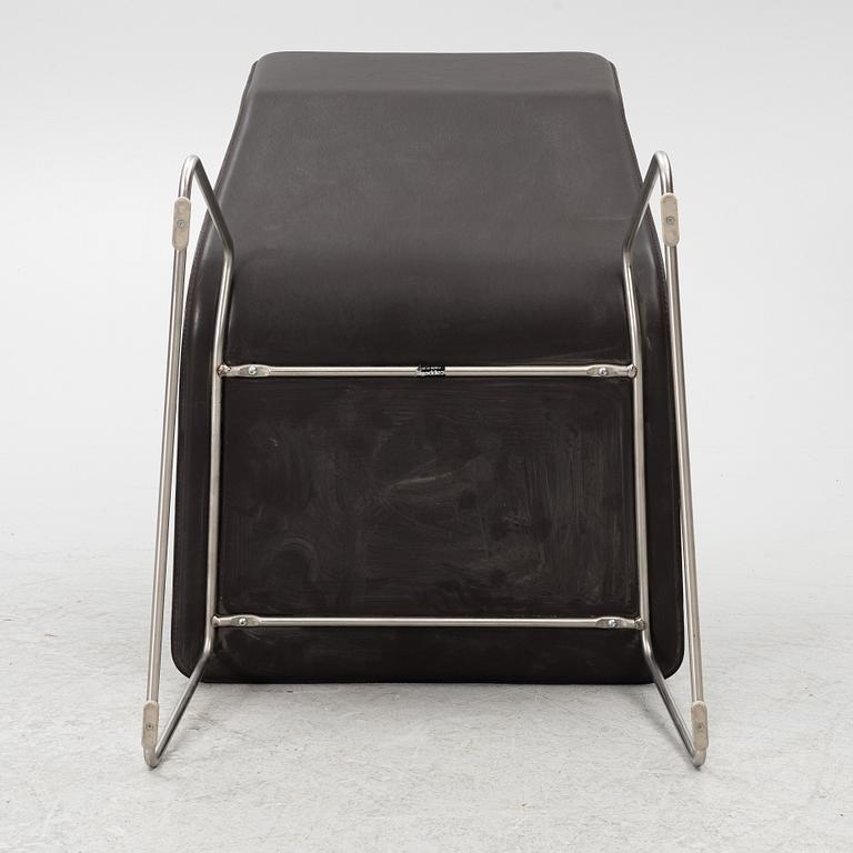 Jasper Morrison, An armchair, "Low and Pad", Cappelini, Italy.