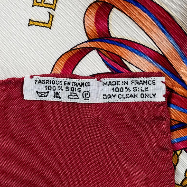 Hermès, scarf, "Les Rubans du Cheval".