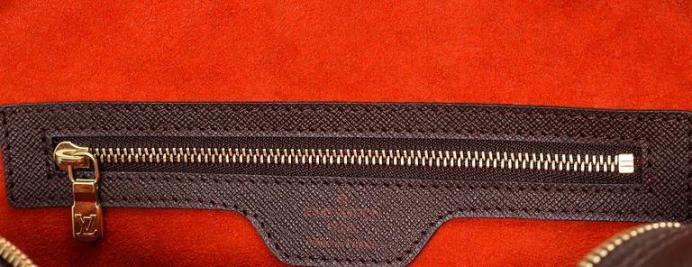 LOUIS VUITTON, a Daier Ebene 'Triana' handbag, 2001.
