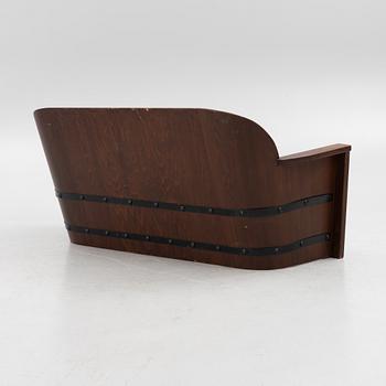 Åby Möbelfabrik, sports cabin furniture, sofa, "Lövåsen", 1930s/40s.