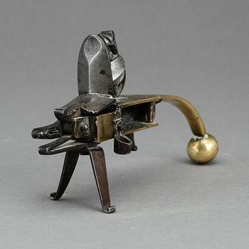 ELDDON, stål, mässing, 1700-talets andra hälft.