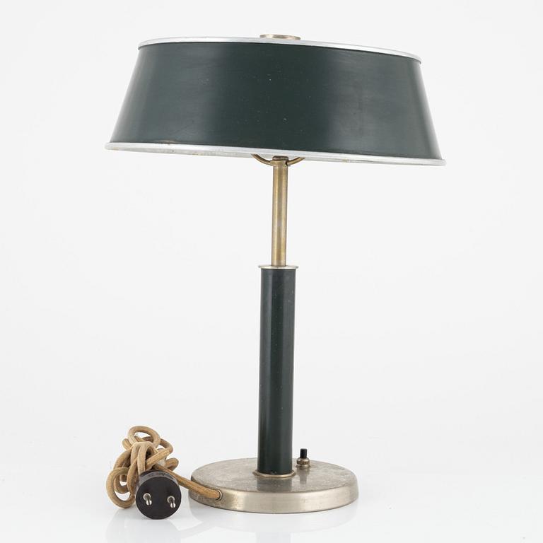 Harald Notini, a table lamp, model "15205", Arvid Böhlmarks Lampfabrik 1930s.