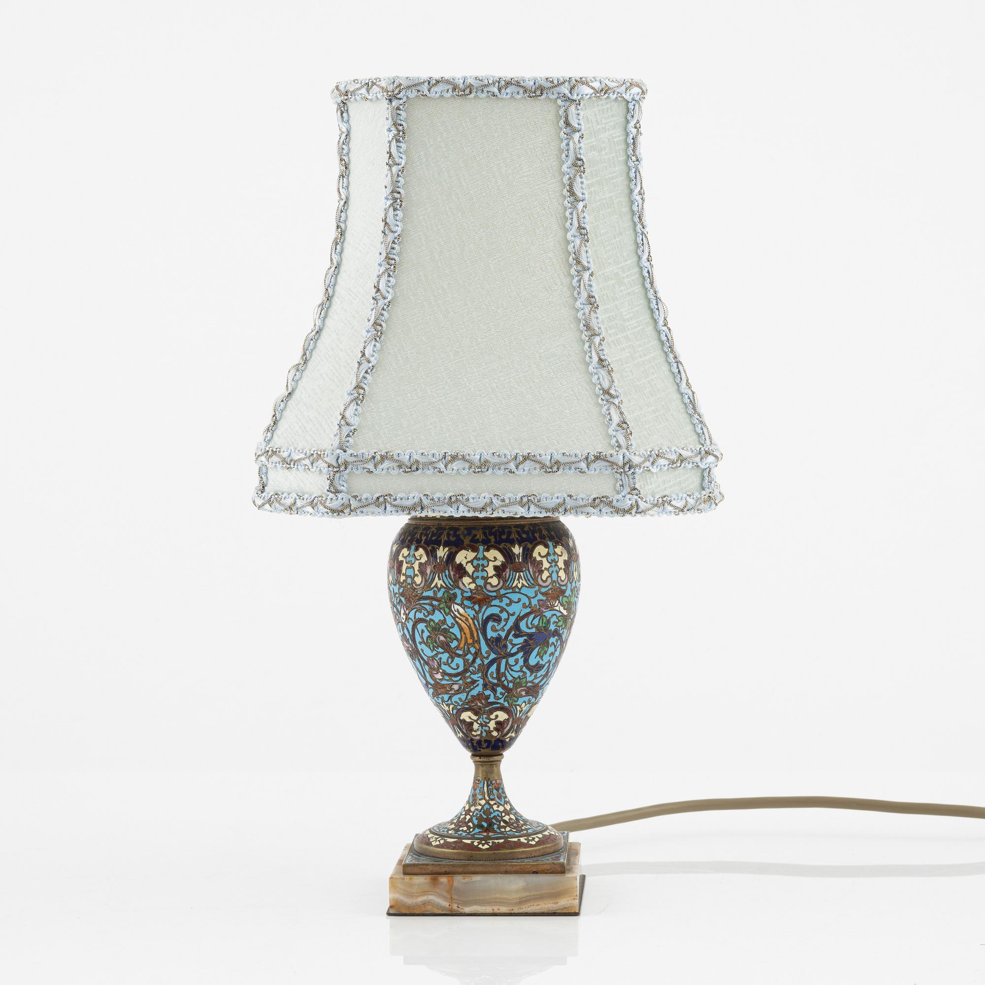 A table lamp, first half of the 20th century.