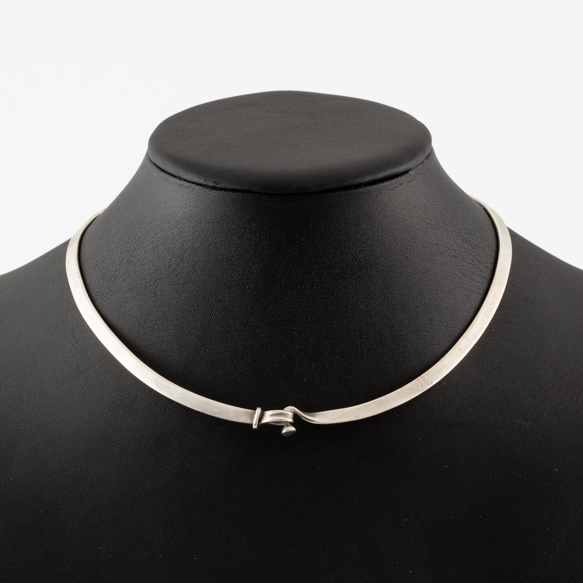 Vivianna Torun Bülow-Hübe, Necklace, silver.