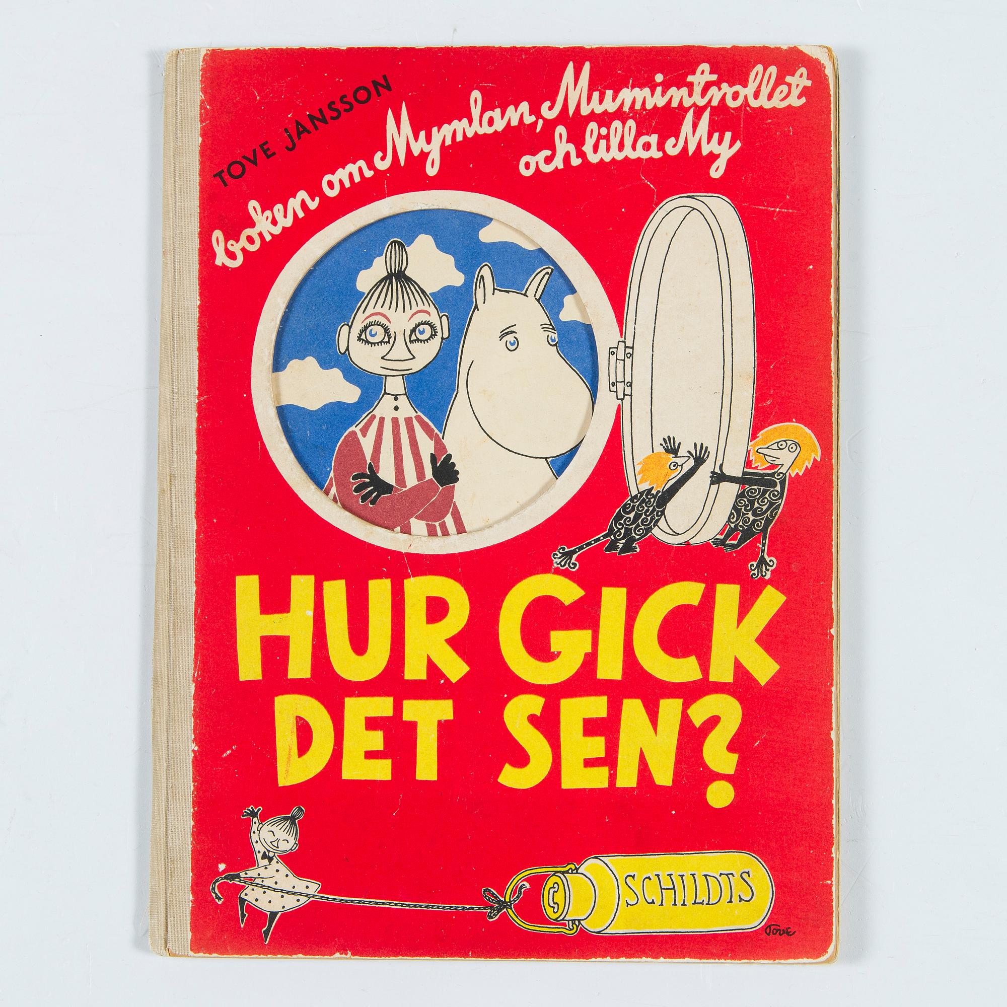 Tove Jansson, Kirja. ensipainos "Hur gick det sen?" kustantamo Schildts paino Frenckellska Tryckeri AB. 1952.