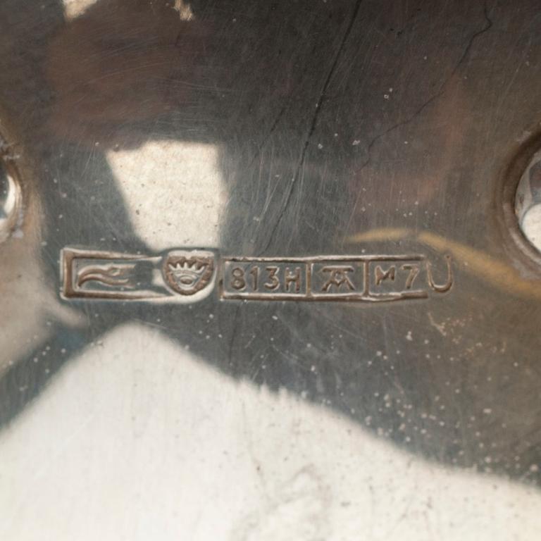 KAFFESERVIS, 3 delar, silver, Auran Kultaseppä, Åbo 1965. Vikt tot. 1092 g.