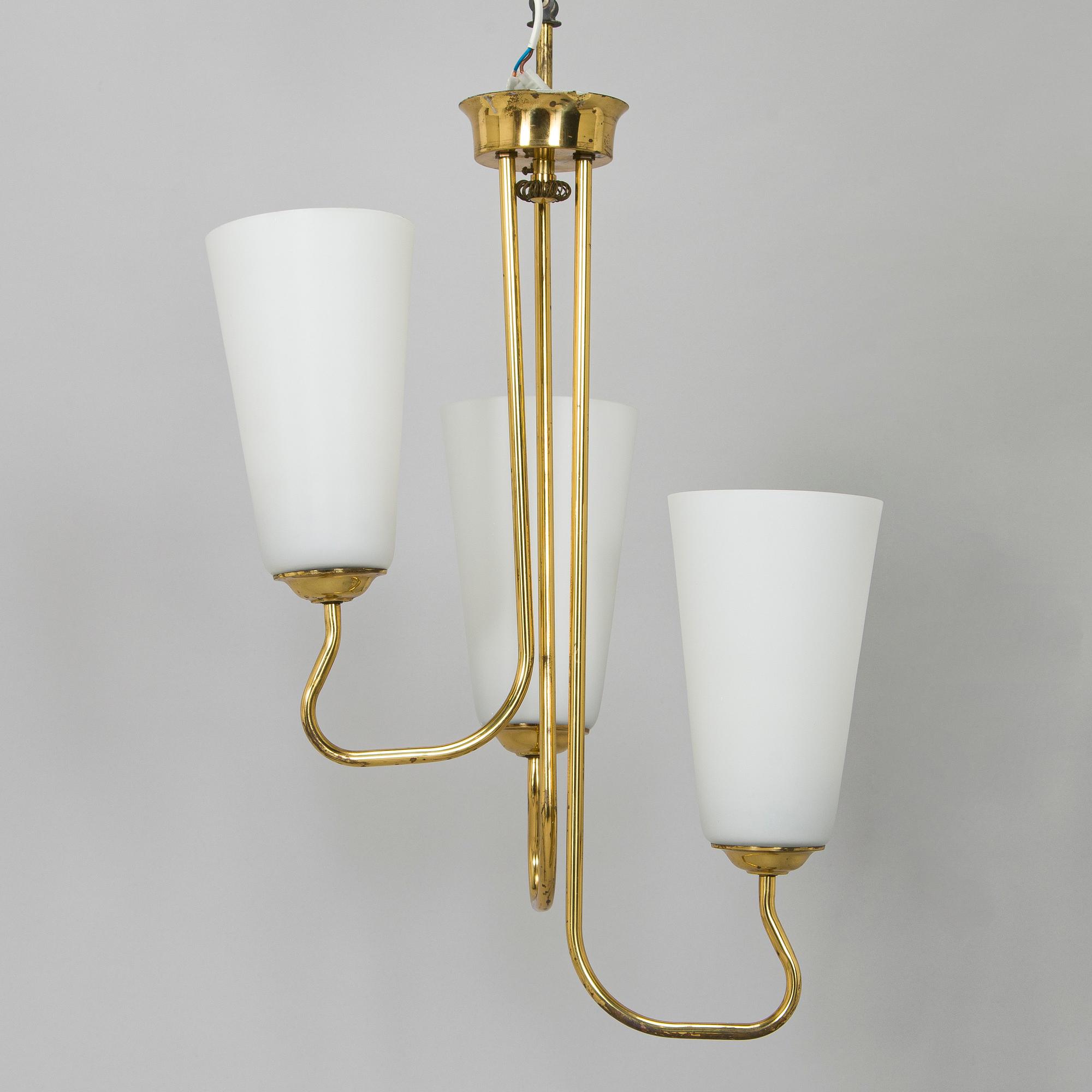 A mid-20th century ceiling light.