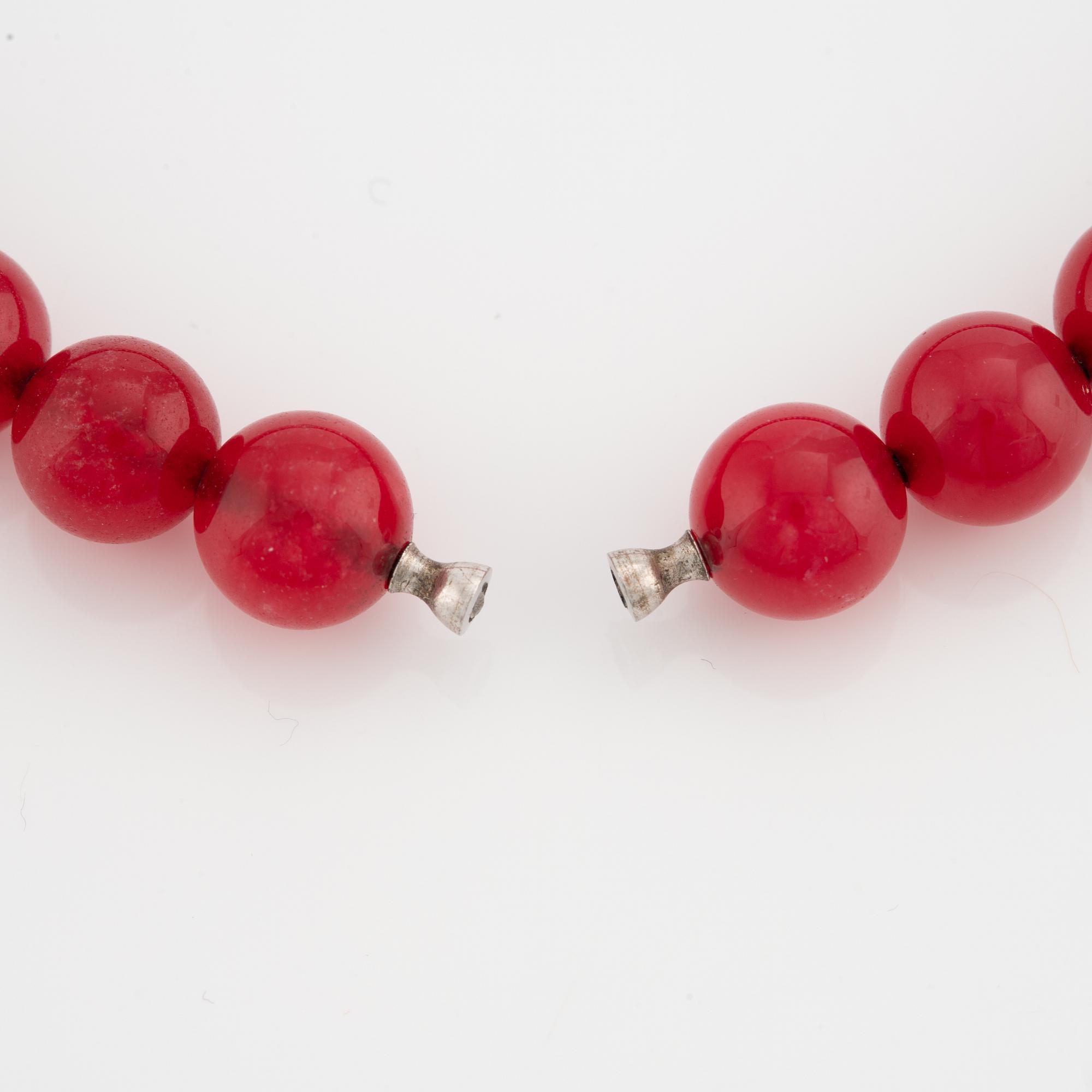 Ole Lynggaard, necklace, 8 pcs, with clasp 18K gold.