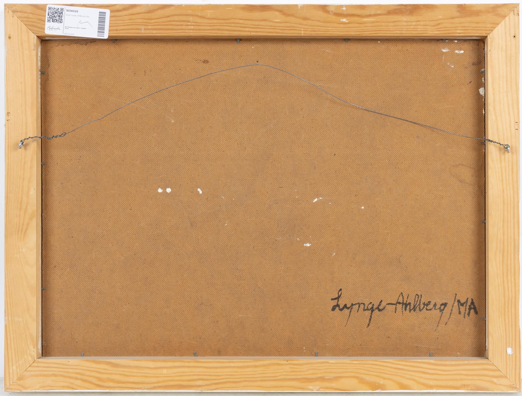 Einar Lynge-Ahlberg, Untitled.