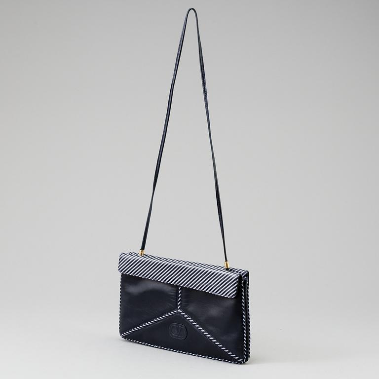 VALENTINO GARAVANI, a leather clutch from Les Sacs, 1980's.